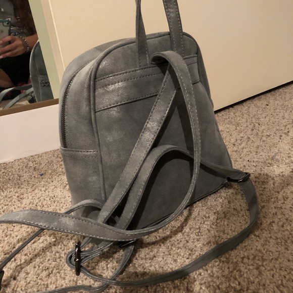 Grey Mini Backpack - Picture 3 of 6